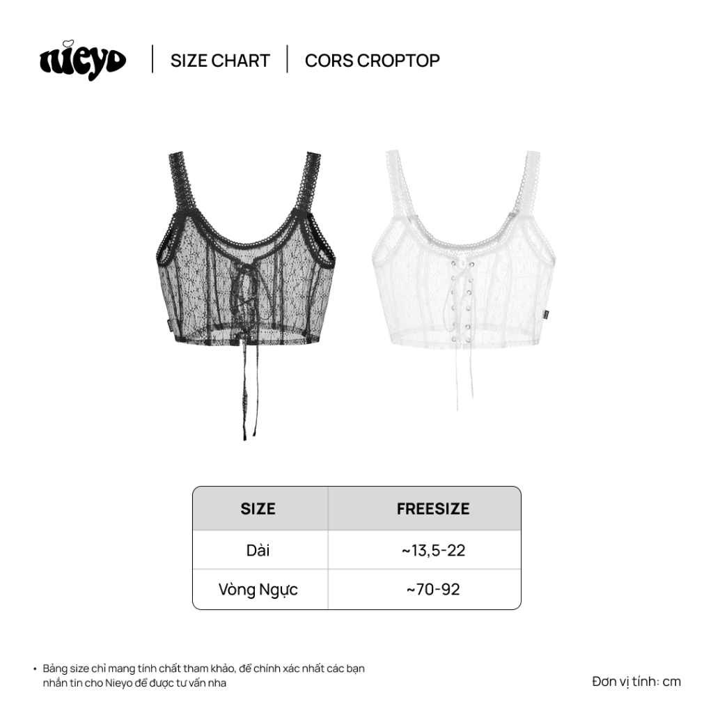 NIEYO MADE-Cors Croptop