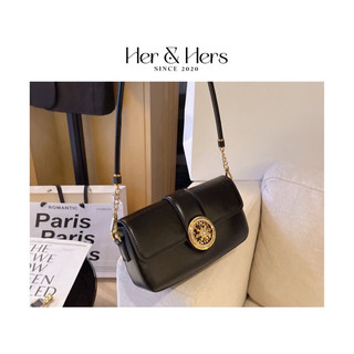 Túi đeo chéo, túi đeo vai 22cm CIRCLE BAG - HER & HERS.