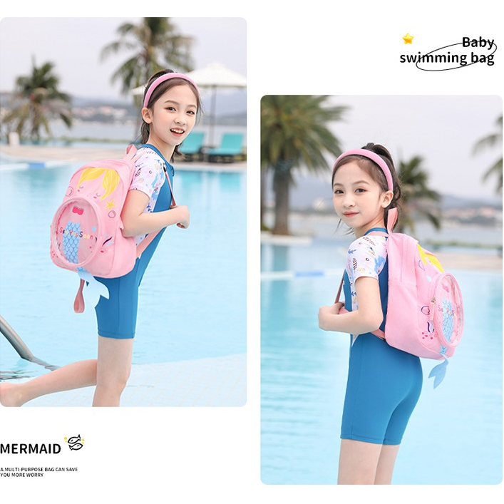 Ba lô đi bơi, ba lô đi biển YOUYOU cho bé, túi xách đựng đồ bơi chống nước
