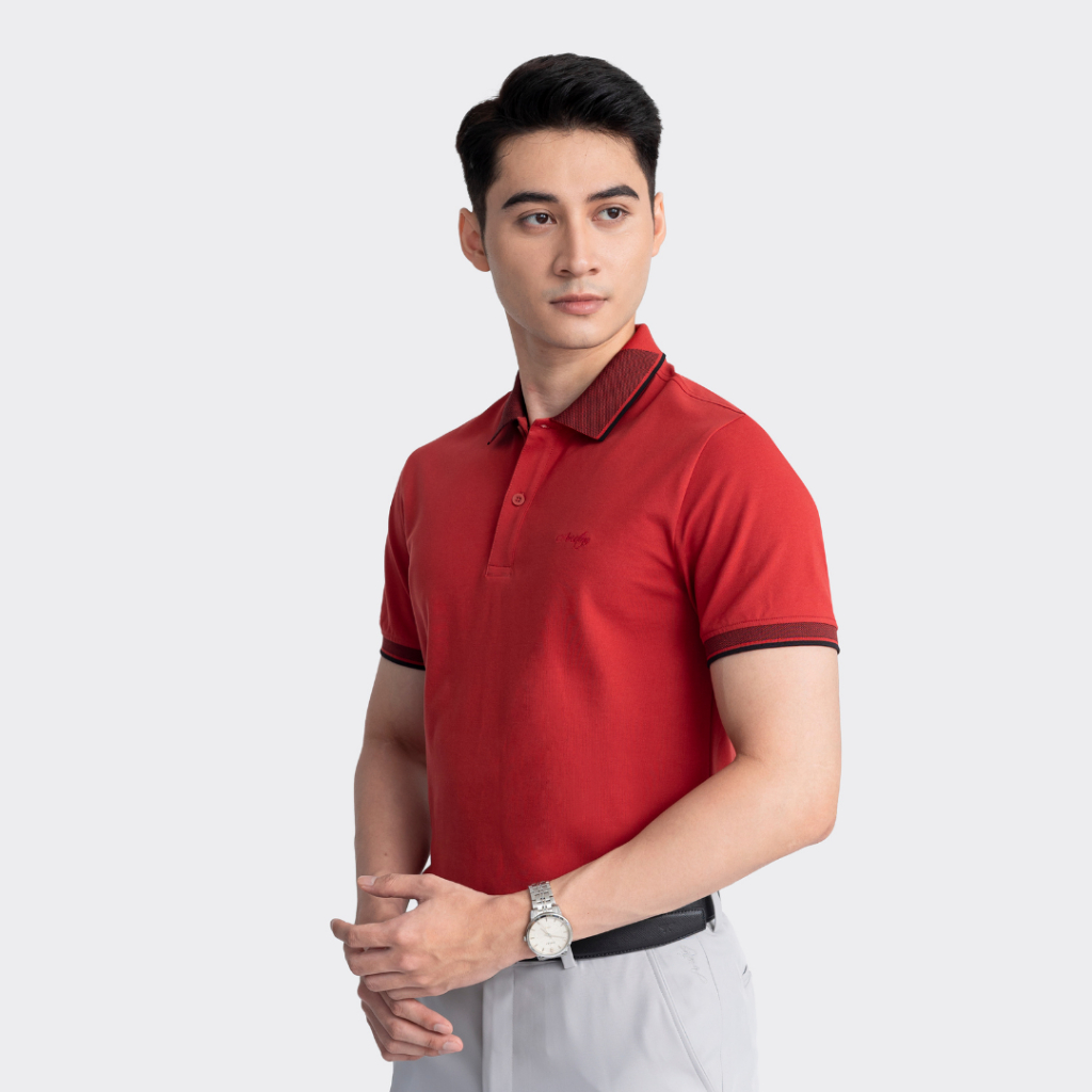 Áo polo nam ngắn tay ARISTINO phom Regular fit, chất liệu Cotton Organic thoáng khí, thấm hút vượt trội - APS166S3