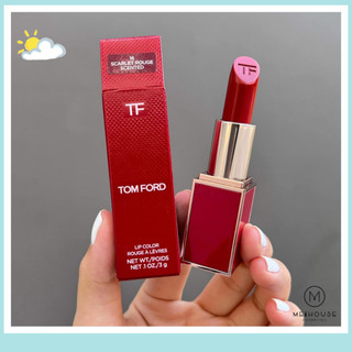 Son Tom Ford Lip Color Limited Edition 16 Scarlet Rouge Màu Đỏ Thuần