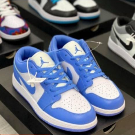 Giày 𝐉𝐨𝐫𝐝𝐚𝐧 Xanh Dương 𝐜ổ thấp - Sneaker Unisex Nam Nữ Hàng cao cấp