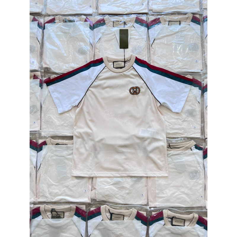 Áo thun - Gucci - GC Andree Right Hand Anh Bâus vải mesh SS2023