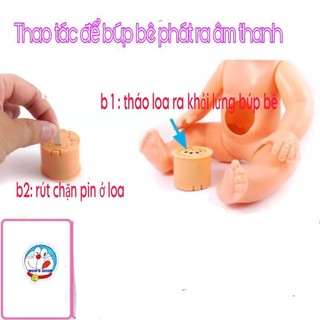 Búp bê biết khóc biết cười, có mùi thơm