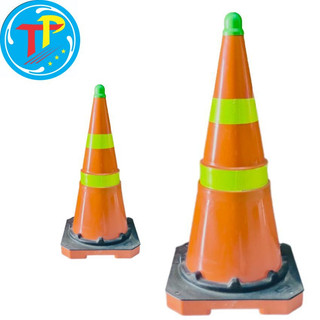 Cọc Giao Thông Nhựa HDPE Màu Cam 2 Phản Quang (213/27B Liên Khu 4-5, Bình Hưng Hòa B, Bình Tân)