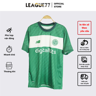 Áo AS Roma Leaguestore - bộ quần áo đá bóng thể thao sân khách form âu mùa 23/24