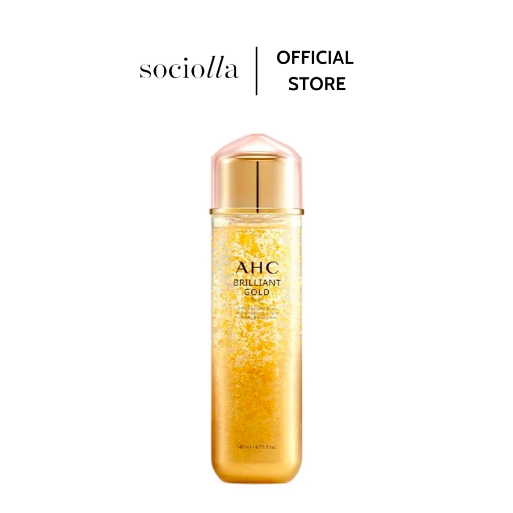 [HSD T4/2024] Nước Cân Bằng Tinh Chất Vàng AHC Brilliant Gold Toner 140ml