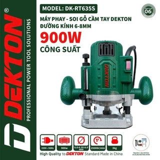 Máy phay gỗ dekton dk-rt635s