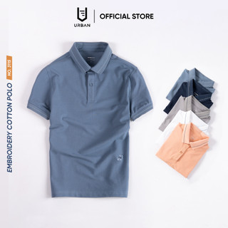 Áo Polo nam Urban Cotton Thêu Nổi Tinh Tế No 3115