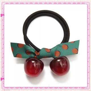 Cột tóc dâu cherry dễ thương phụ kiện tóc dễ thương style hàn quốc