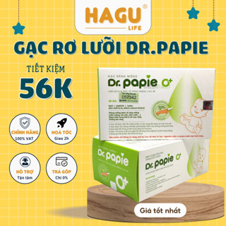 Gạc Rơ Lưỡi Dr.Papie Tiêu Chuẩn 5SAO, Làm Sạch Răng, Lưỡi