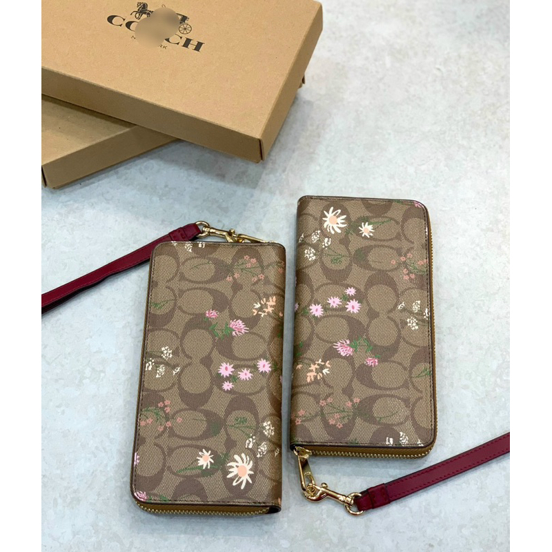 Ví dài coach hàng xuất