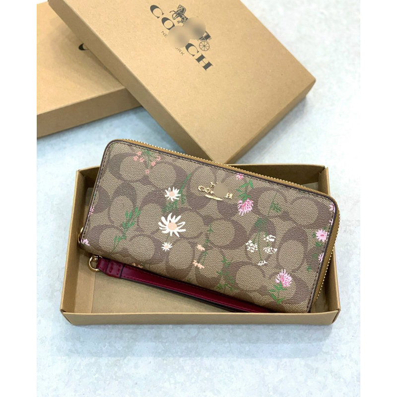 Ví dài coach hàng xuất