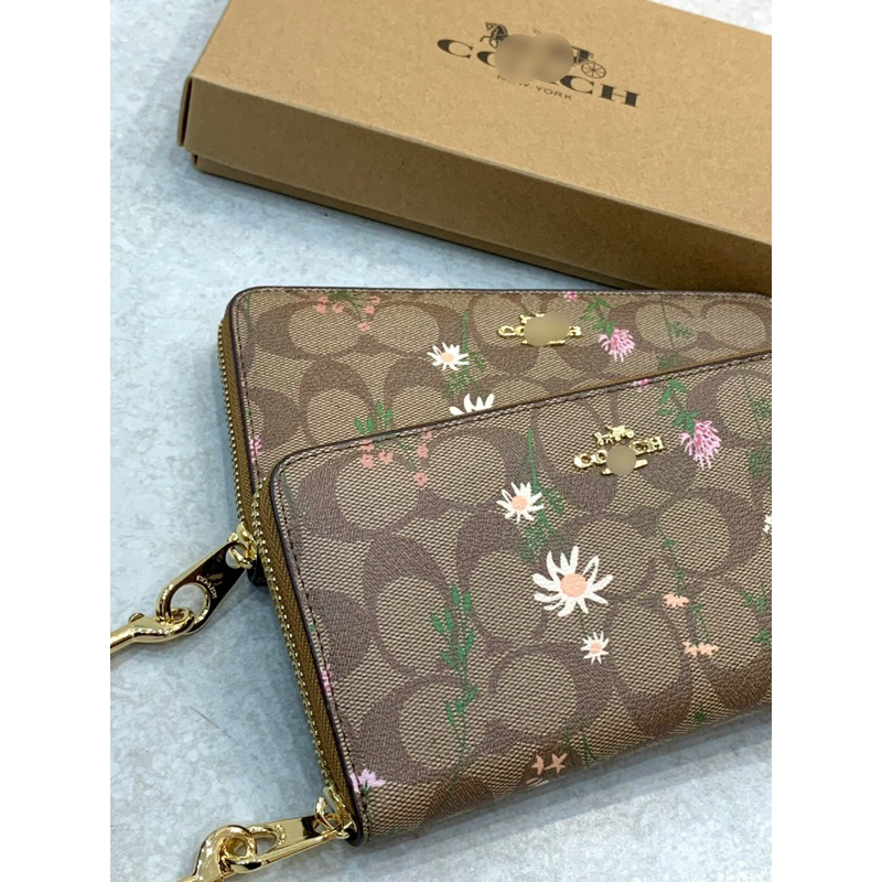 Ví dài coach hàng xuất