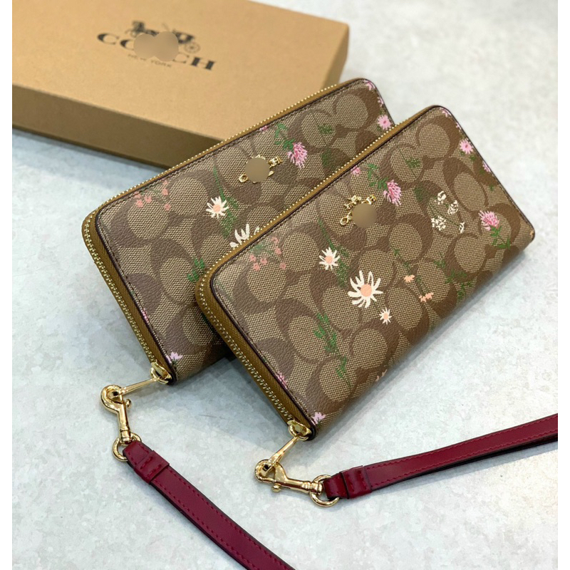 Ví dài coach hàng xuất