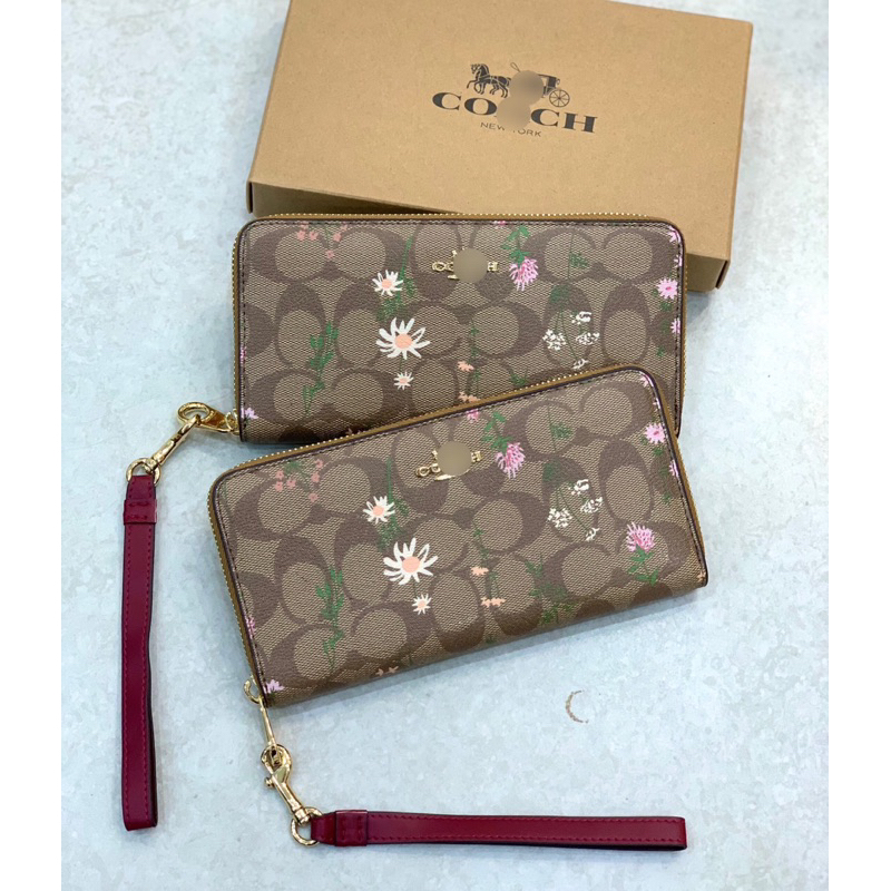 Ví dài coach hàng xuất