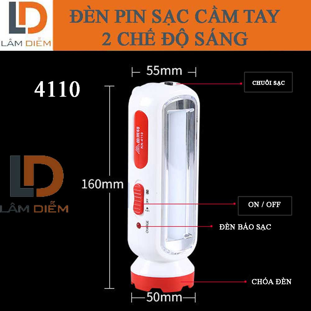 Đèn pin sạc cầm tay siêu sáng 4110 loại nhỏ