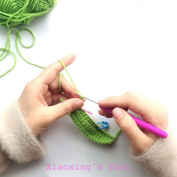 Set kim móc cơ bản - Kim khâu - Đánh dấu dòng dùng trong đan móc len handmade | Xiaoxingyarn