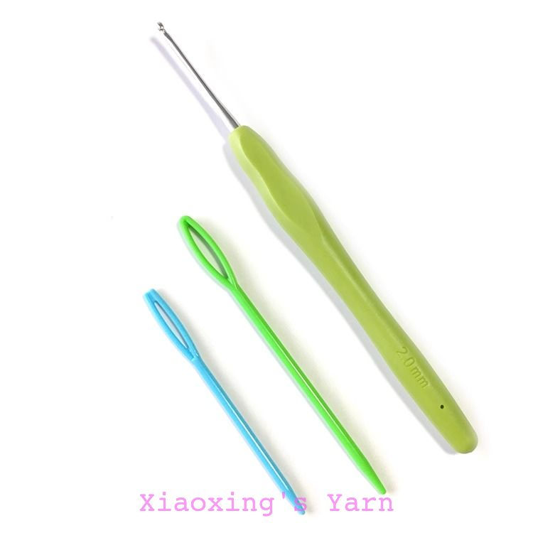 Set kim móc cơ bản - Kim khâu - Đánh dấu dòng dùng trong đan móc len handmade | Xiaoxingyarn