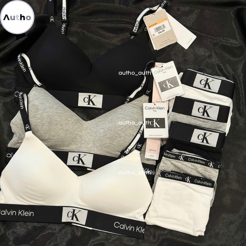 [Sẵn/Chính hãng 100%] Set Calvin Klein 1996 Collection 2023 Màu Xám