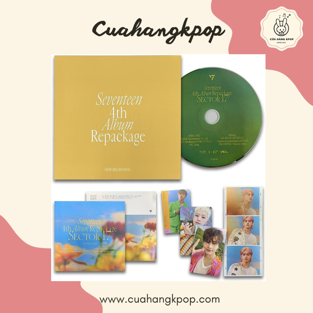 ALBUM SEVENTEEN -  có sẵn cửa hàng kpop