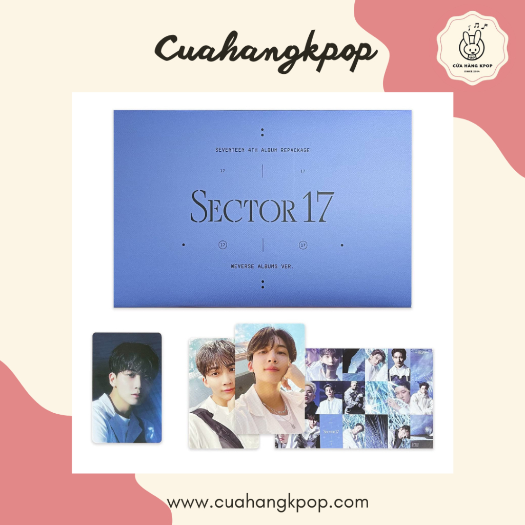 ALBUM SEVENTEEN -  có sẵn cửa hàng kpop