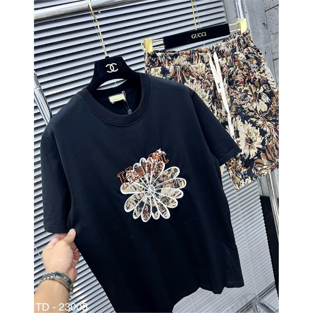 Bộ Quần Áo Di.or Nam Thêu Hoa Cúc Siêu Đẹp - Bộ Di.or Nam Phối Quần Thô Cực Chất