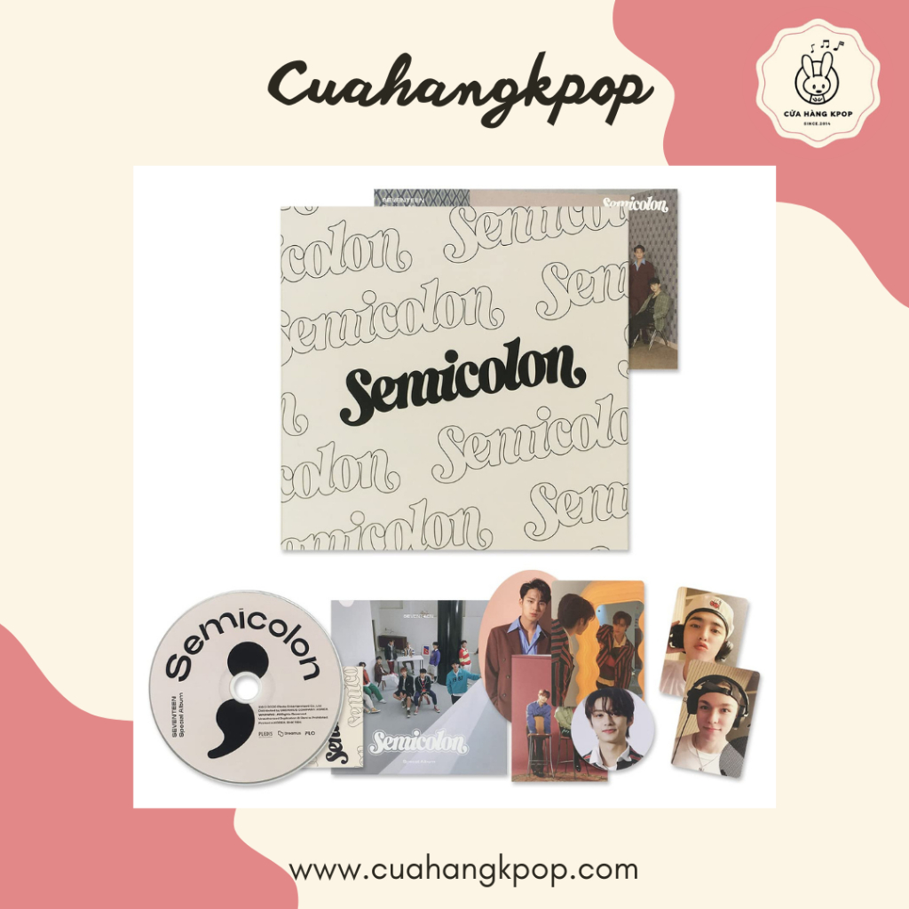 Album Seventeen -  Có sẵn CỬA HÀNG KPOP