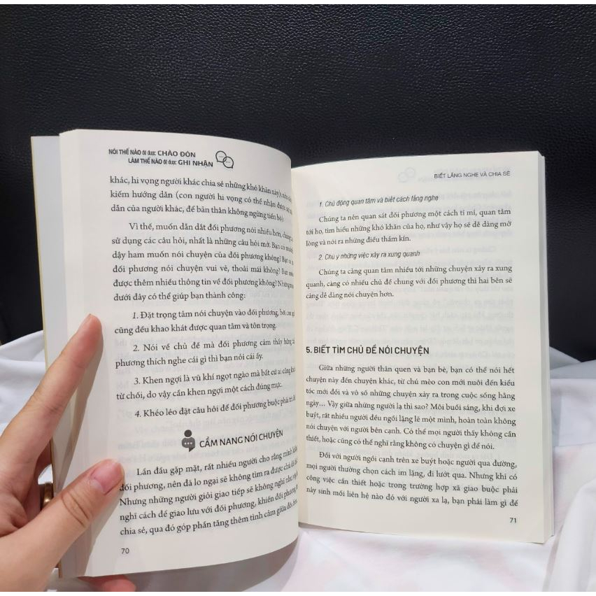 Sách - Nói thế nào để được chào đón, làm thế nào để được ghi nhận - ML-KN03-90k-8936067599565