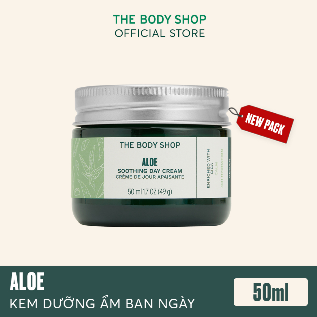 Kem dưỡng ẩm ban ngày The Body Shop Aloe Soothing Day Cream 50ml - 22619