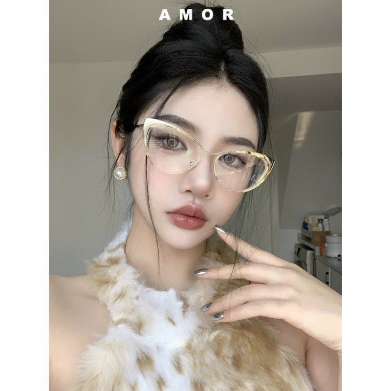 KÍNH MẮT MÈO KIM LOẠI HOT TÓP TÓP