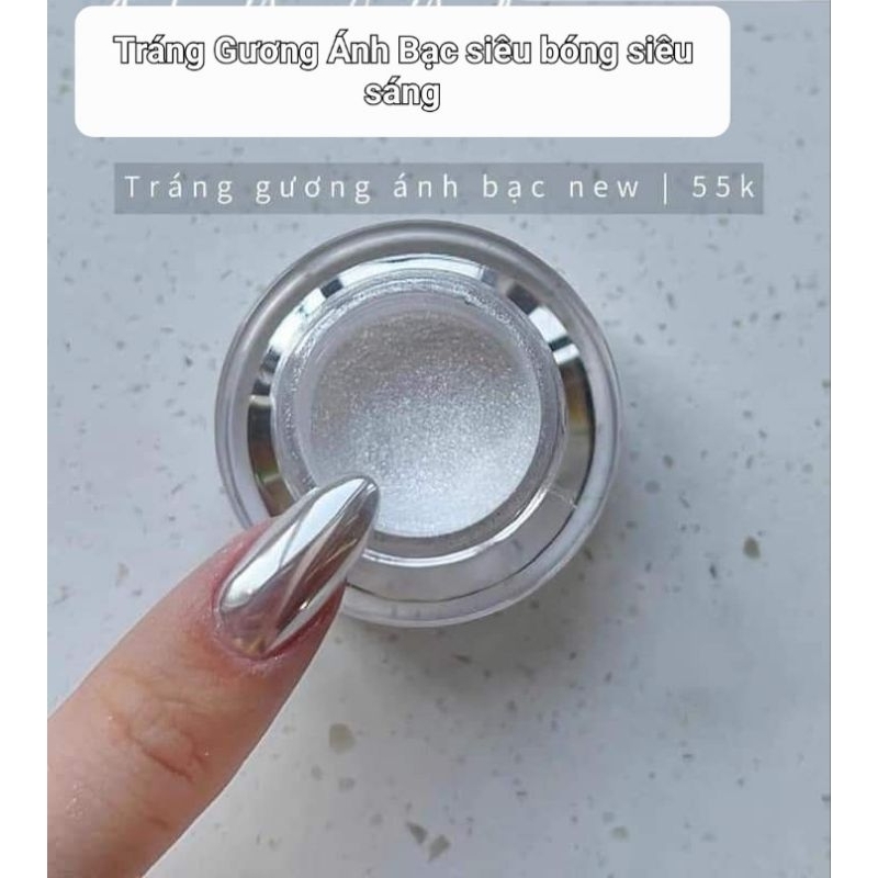 Tráng Gương ÁNH BẠC Mới ❌️Tráng Gương Inox Bạc Siêu Sáng Siêu Bóng