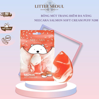 Bông mút trang điểm đa năng nee cara blending sphong soft cream puff n208