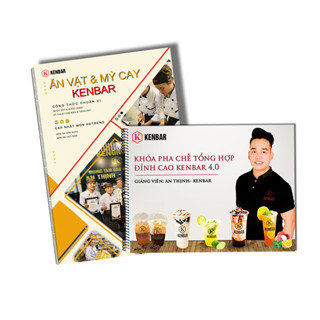 COMBO 2 CẨM NANG PHA CHẾ+ ĂN VẶT
