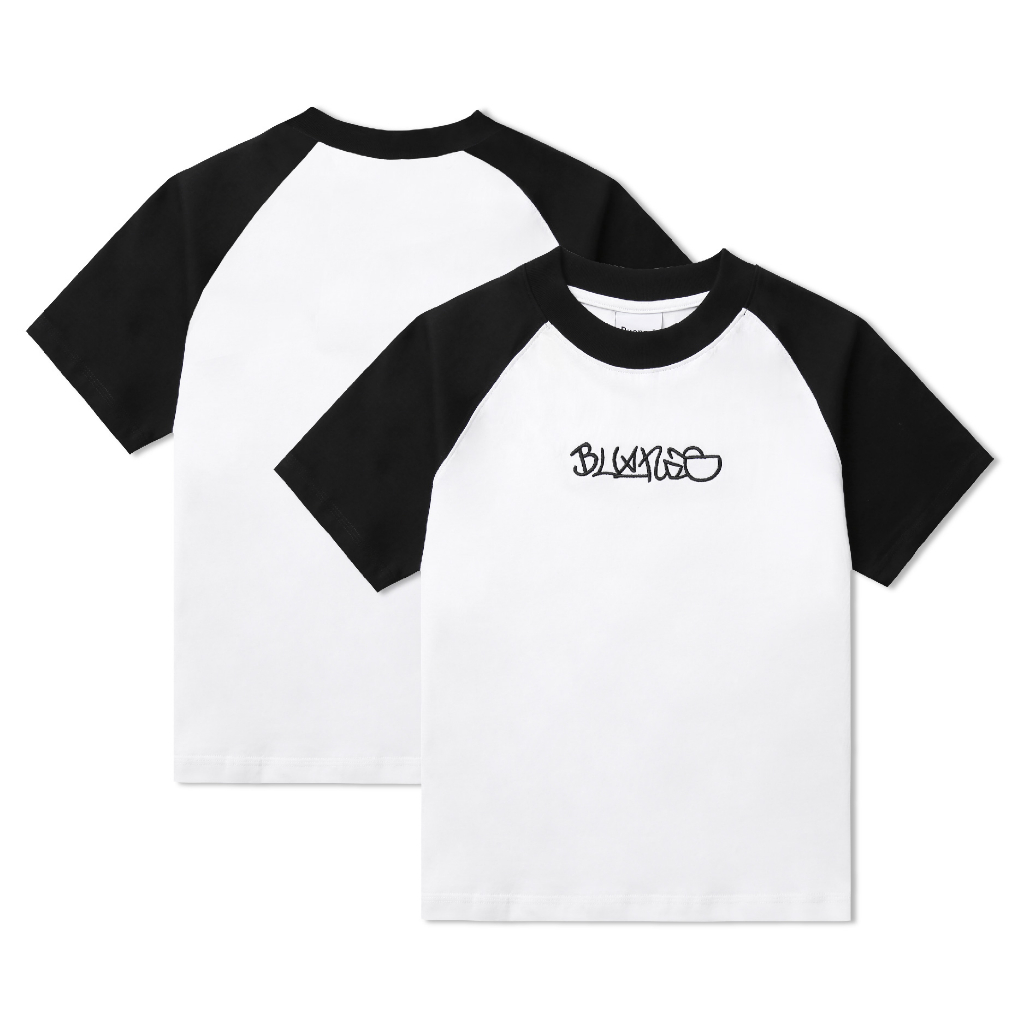 Áo thun baby tee form raglan chữ thêu Buenas BTB13