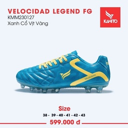 Giày Kamito Velocidad FG - giày đá banh sân cỏ tự nhiên ,nhẹ,ôm chân, bền đẹp - hàng phân phối chính hãng