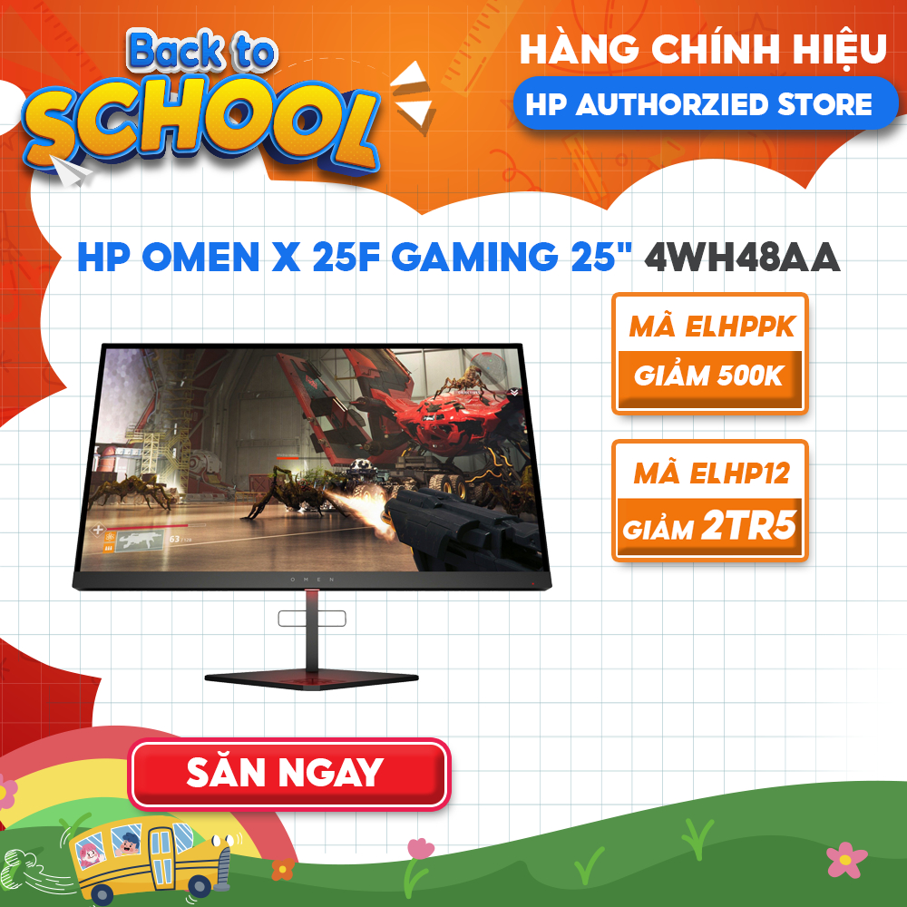[Mã ELHP3TR giảm 12% đơn 500K] Màn hình HP Omen X 25f Gaming 25" 4WH48AA