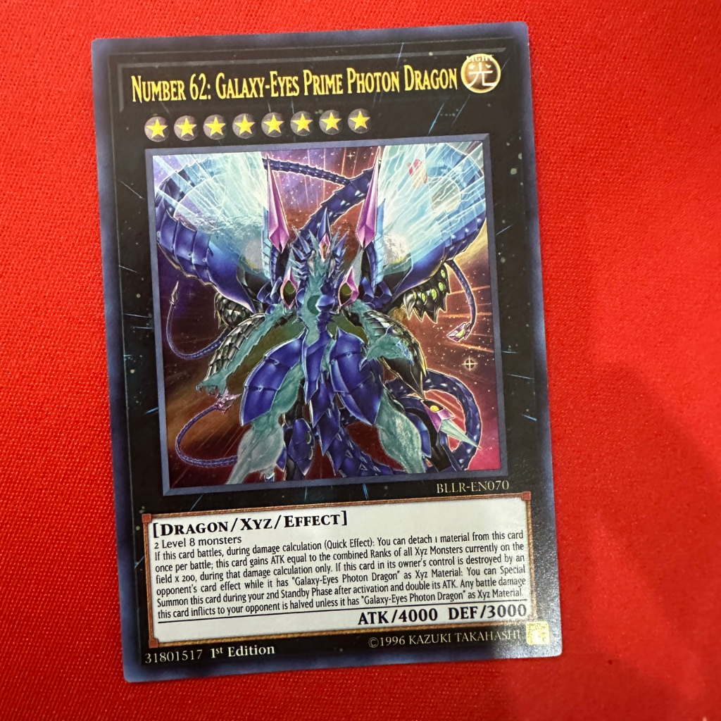 Number 62: Galaxy-Eyes Prime Photon Dragon