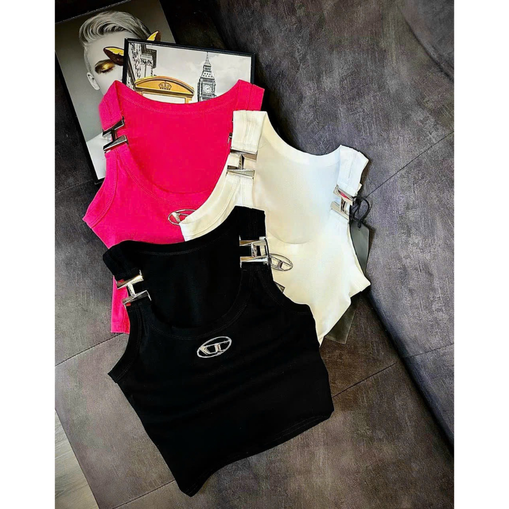 Áo sát nách quai nối chốt chữ H Mã 12731