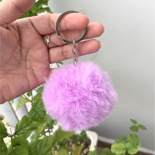 Móc khoá cục bông