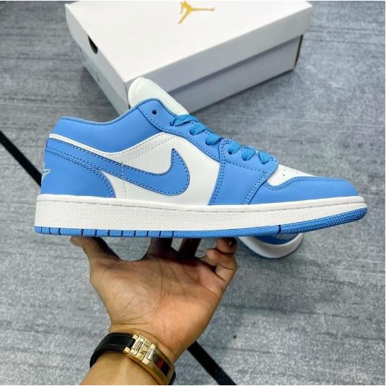 Giày 𝐉𝐨𝐫𝐝𝐚𝐧 Xanh Dương 𝐜ổ thấp - Sneaker Unisex Nam Nữ Hàng cao cấp