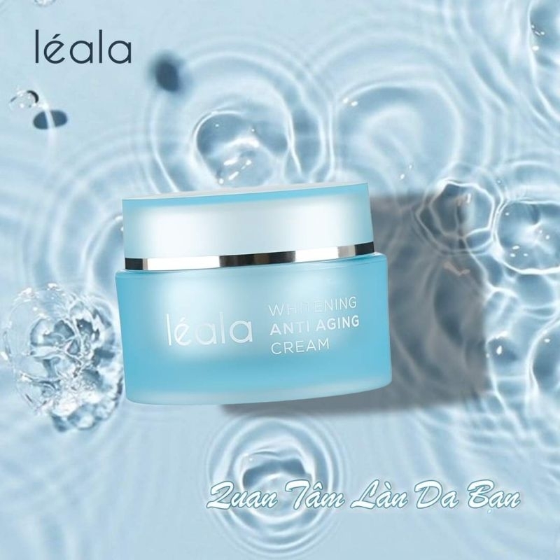 KEM DƯỠNG SÁNG DA LÉALA WHITENING ANTI AGING CREAM 45ml (765K)