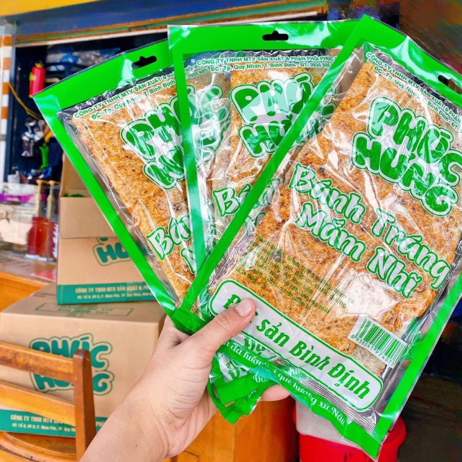 Bánh Tráng Loại Nướng Sẵn Mắm Nhĩ Bình Định Siêu Giòn - Thương Hiệu Phúc Hưng