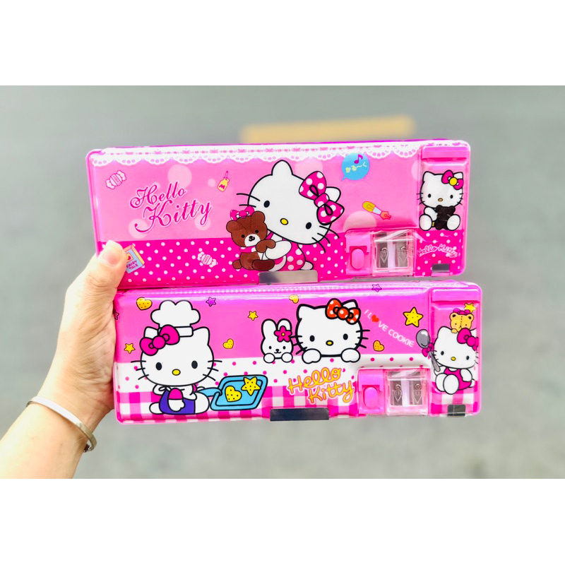 Hộp Bút Hít 2 Mặt Thú Yugui  Cute Cho Bé Đi Học