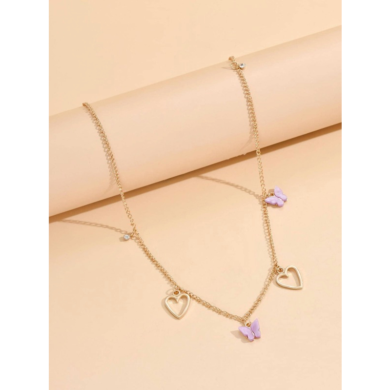 Chuỗi thắt lưng đai eo body chain belly chain phong cách hàn quốc trang trí trái tim và bums