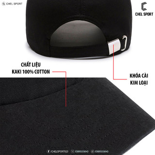 Mũ nón cao cấp Jack kaki 100% cotton