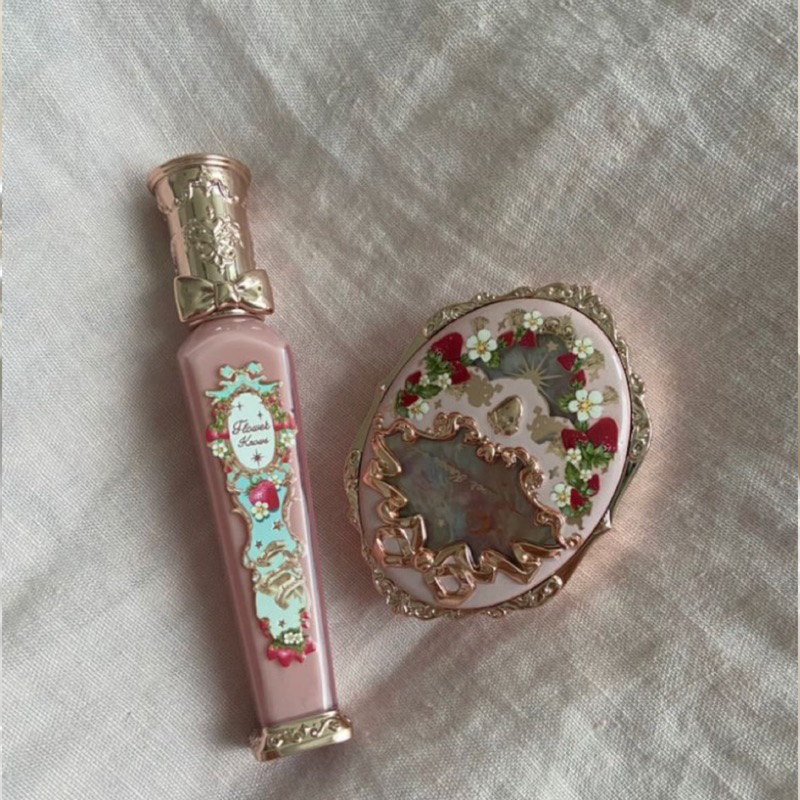 Son Kem Strawberry Rococo Flower Knows Tiểu Thư