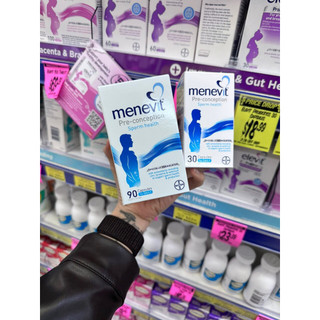 Menevit - Hỗ trợ sinh sản sinh lý nam, tăng thụ thai 30/90 viên