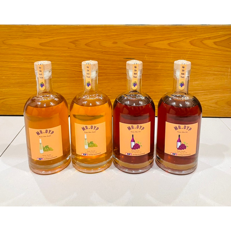 Nước nho lên men nguyên chất Ninh Thuận chai 750ml-1000ml
