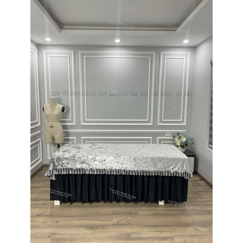 Tấm phủ nhung nhám kt 110x220
